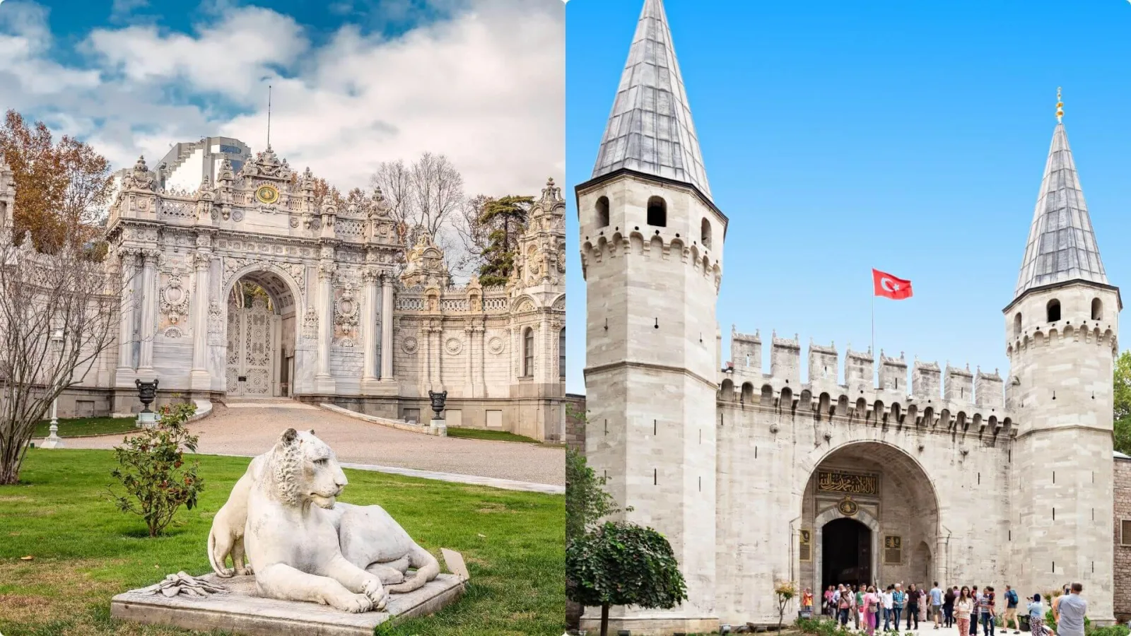 Istanbul: Topkapi Palace & Dolmabahce Palace Combo Ticket